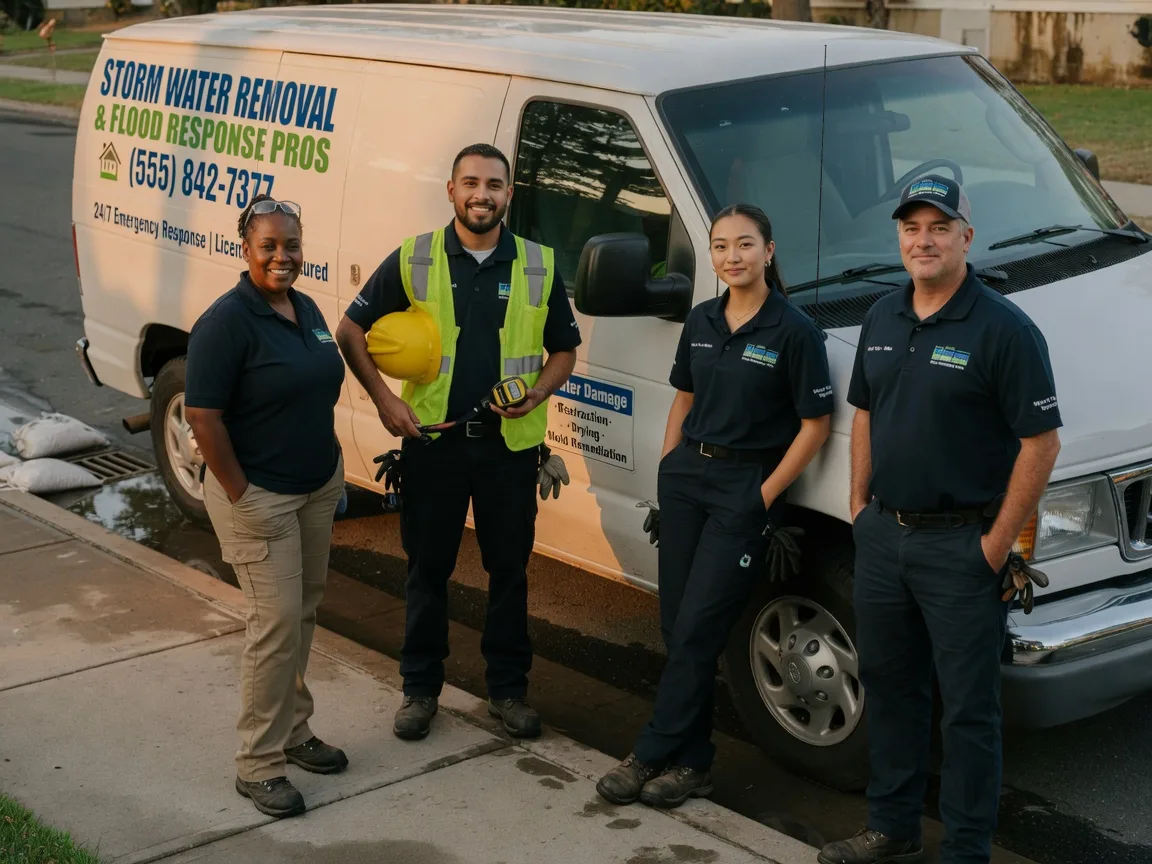 Storm Damage Water Removal company in Jermyn, TX
