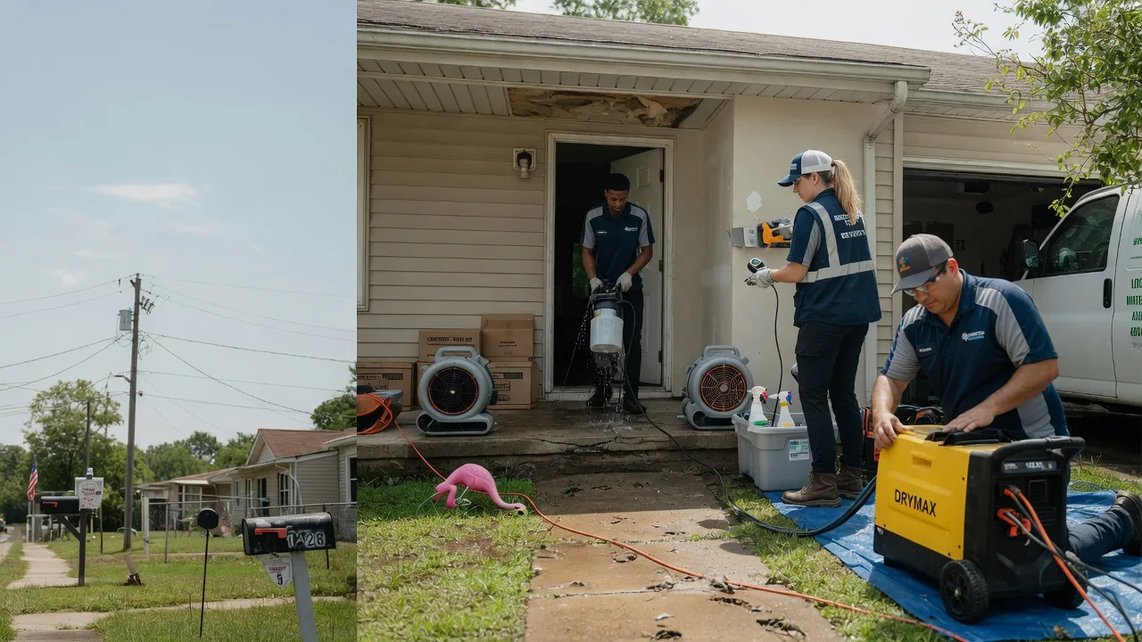 Storm Damage Water Removal in Jermyn, TX near me